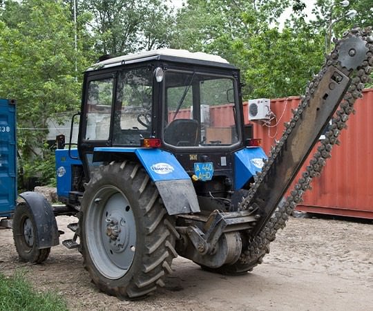 Траншеекопатель в аренду в Суздале и  Владимирской области